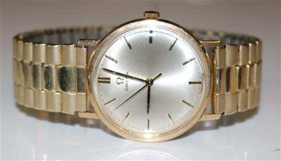 Gents Omega gold watch